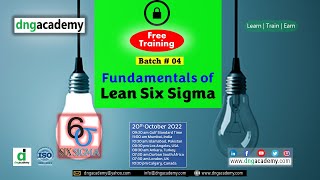 Lean Six Sigma Workshop by DNG Academy [upl. by Nissie]