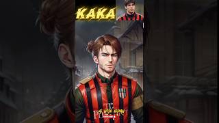 Kaka amazing 3d ai edit ai anime messi ronaldo kaka maradona pele [upl. by Enier]