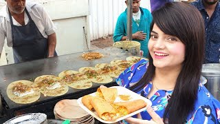 Hyderabad Street Food  Indian Street Food [upl. by Ketti]