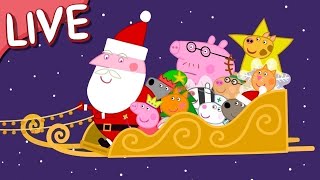 Peppa Pig Christmas Episodes 🎄 Peppa Pig STREAMING NOW 🌈 Kids Videos 🔴 [upl. by Seabrook728]