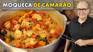 A MELHOR RECEITA DE MOQUECA DE CAMARÃO DO CHEF TAICO [upl. by Scarrow788]