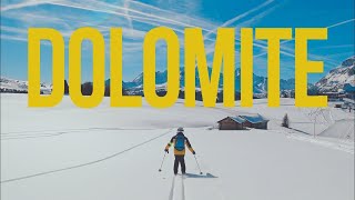 Skiing in Dolomites with friends [upl. by Bee]