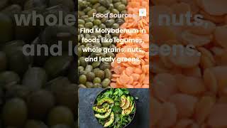 Ep 17 Molybdenum Health Benefits Food Sources amp Deficiency Explained facts ytviral healthtips [upl. by Emmerie9]