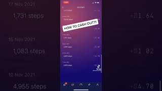 how to cash out on sweatcoin app [upl. by Beasley]