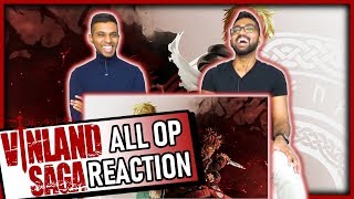 VINLAND SAGA OP 12 BLIND REACTION All Openings Anime Reaction 27 [upl. by Mw]