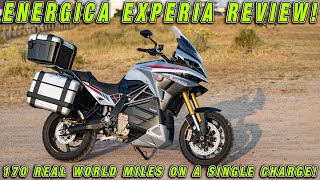 Energica Experia Review  Electric Motorcycle Touring is HERE [upl. by Welch]