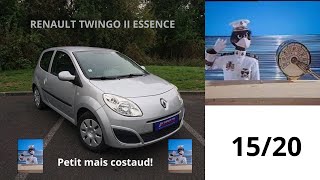 AVIS FIABILITÉ  RENAULT TWINGO II ESSENCE  1520 [upl. by Daniel49]