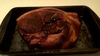 Oak Smoked Pork Shoulder Picnic Roast [upl. by Treborsemaj]