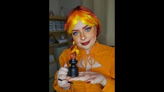 Calcifer Glam Howls Moving Castle Cosplay Tutorial [upl. by Carolann]