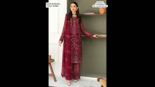 organza suit design  organza dress designs onlineshopping buypakistanisuitsonlinecashondelivery [upl. by Peacock]