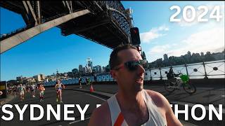 Sydney Marathon 2024 My Marathon Experience [upl. by Nagyam944]