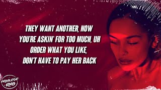 Jorja Smith  Bussdown Lyrics ft Shaybo [upl. by Brana]