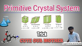 Simple trick for 7 primitive Crystal system  Solid state [upl. by Hazlip]