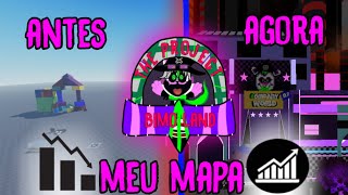 o progresso que tive no meu mapa do Roblox The Project Bimo Land😎 [upl. by Yerhpmuh326]