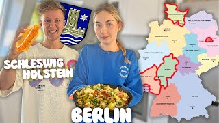 Wir essen Gerichte aus JEDEM Bundesland 🇩🇪 [upl. by Suirtimid477]