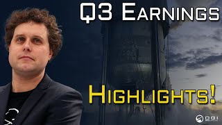 Rocket Lab Q3 Earnings Highlights [upl. by Nailimixam114]