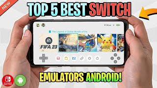 Top 5 BEST Nintendo Switch Emulators For Android NEW [upl. by Akirej78]