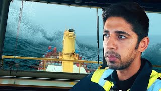 Watch How a Ship ROLLS Heavily in ROUGH Weather [upl. by Semaj]