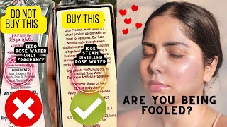 Are You Using The Right ROSE WATER 3 Ways To Use Rose Water  Rose Water benefits for skin and hair [upl. by Clarence98]