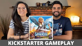 Santorini Riddle of the Sphinx  Kickstarter Playthough [upl. by Ennirac]