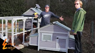 Building the Second Chicken Coop [upl. by Oilla763]