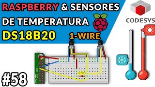 🔵✅CODESYS 35  CONFIGURAR SENSORES DE TEMPERATURA DS18B20 CON RASPBERRY [upl. by Ydnab151]