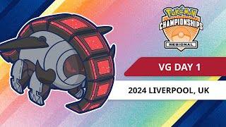 VG Day 1  2024 Pokémon Liverpool Regional Championships [upl. by Llezom]