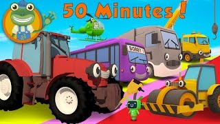 Big Trucks For Children  Geckos Garage Compilation [upl. by Neros]