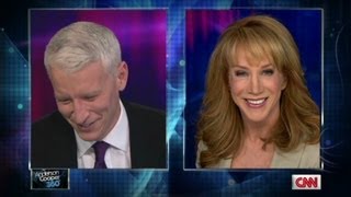 Anderson Cooper and Kathy Griffin prepare for NYE show [upl. by Annerb]