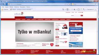 Mbank  Logowanie do systemu [upl. by Atinek237]