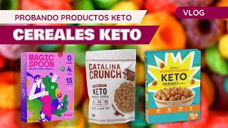 Probando CEREALES KETO  LOW CARB ¿Merecen la pena 🤔  Keto con Laura [upl. by Molton]