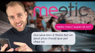 Pourquoi tu nas pas de RÉPONSES à tes messages MEETIC [upl. by Elleirol]