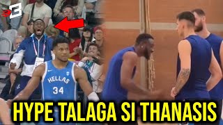 Grabe Ang Hype ni Thanasis sa Game ng Greece vs Australia  Nakasalalay na sa Serbia at Team USA [upl. by Brill]