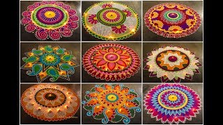 Best Rangoli Designs for Competition 2020  Latest Rangoli Designs  Muggulu [upl. by Nilre865]