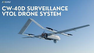 Unveiling JOUAV CW40D Advanced Thermal Drone System Thermal Zoom Laser Rangefinder [upl. by Odidnac548]