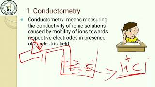 Lecture  2 Conductometry  IntroductionConductance [upl. by Aural]