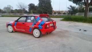 Lancia Delta Evo  Partenza con Launch  Centralina PampP MSproject [upl. by Sredna]