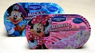 Minnie amp Mickey Mouse Yogurts [upl. by Knight]