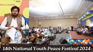 Role of Youth in Promoting Peace amp Diversity  Noman Athwaal  NYPF24  Falettis Hotel Lahore [upl. by Enelym724]