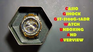 Casio GShock GSteel GSTS100G1ADR Watch Overview [upl. by Latona]