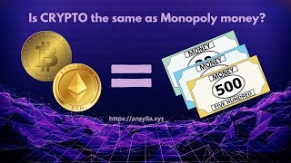 Is crypto like Monopoly money [upl. by Eseneg]