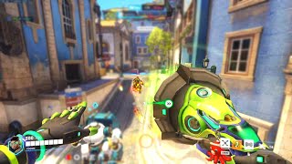 WHAT PRO LUCIO LOOKS LIKE IN OW 2  FDGOD OVERWATCH 2 SEASON 6 TOP 500 [upl. by Pierrepont]