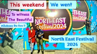 Northeast Festival 2024 Delhi ll Zubeen garg and montu moni live together ll Zubeen garg music ll [upl. by Irrot366]