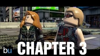 LEGO Marvel Superheroes Level 3 Exploratory Laboratory GameplayWalkthrough Xbox One [upl. by Aihsiek]