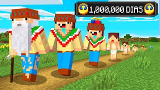 ¡Sobreviví 1000000 de DIAS en MINECRAFT 👶🏻⌛👴🏻 SILVIOGAMER MINECRAFT PERO [upl. by Neona]