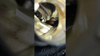 Ford F150 46L 3v Timing chain Tensioner Failure in Slow Motion shorts [upl. by Anyzratak]