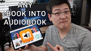 Make Any eBook an Audiobook on iPad or iPhone [upl. by Lilyan]