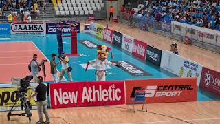 Universitario 1 vs Alianza Lima 3 desde la tribuna  Liga nacional de Voley [upl. by Thorma226]