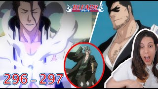 ISSHIN amp URAHARA APPEAR Bleach Episodes 296 amp 297 Reaction [upl. by Nomyar]