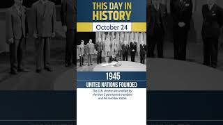 This Day in History  October 24 [upl. by Sudnac]